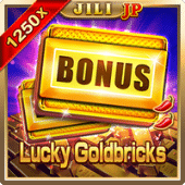 6. Lucky Goldbricks slot game Ang Lucky Goldbricks ay isang online na laro ng slot na may temang nilikha ng Jili Gaming.